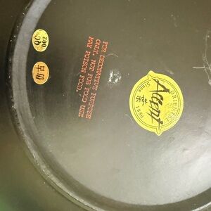 Accent Decorative #Vintage #bistro #bikepath #Market Black with Gold trim plates